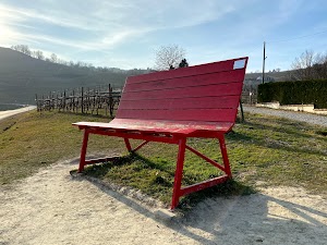 Panchina Gigante Rossa - La panca della serenità - NO BIG BENCH