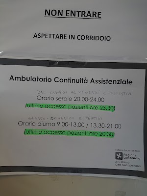 ATS Continuità Assistenziale Distretto di Rho