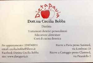 Dietista Cecilia Bobba nutrizionista