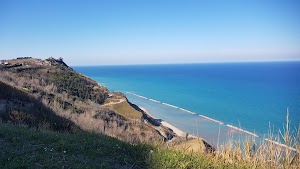 Fiorenzuola di Focara, vista dal Parco del Monte San Bartolo