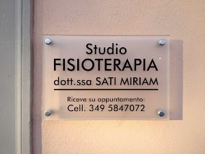 STUDIO DI FISIOTERAPIA dott.ssa Miriam Sati Master in terapia manuale. Centro IndibaTecar.